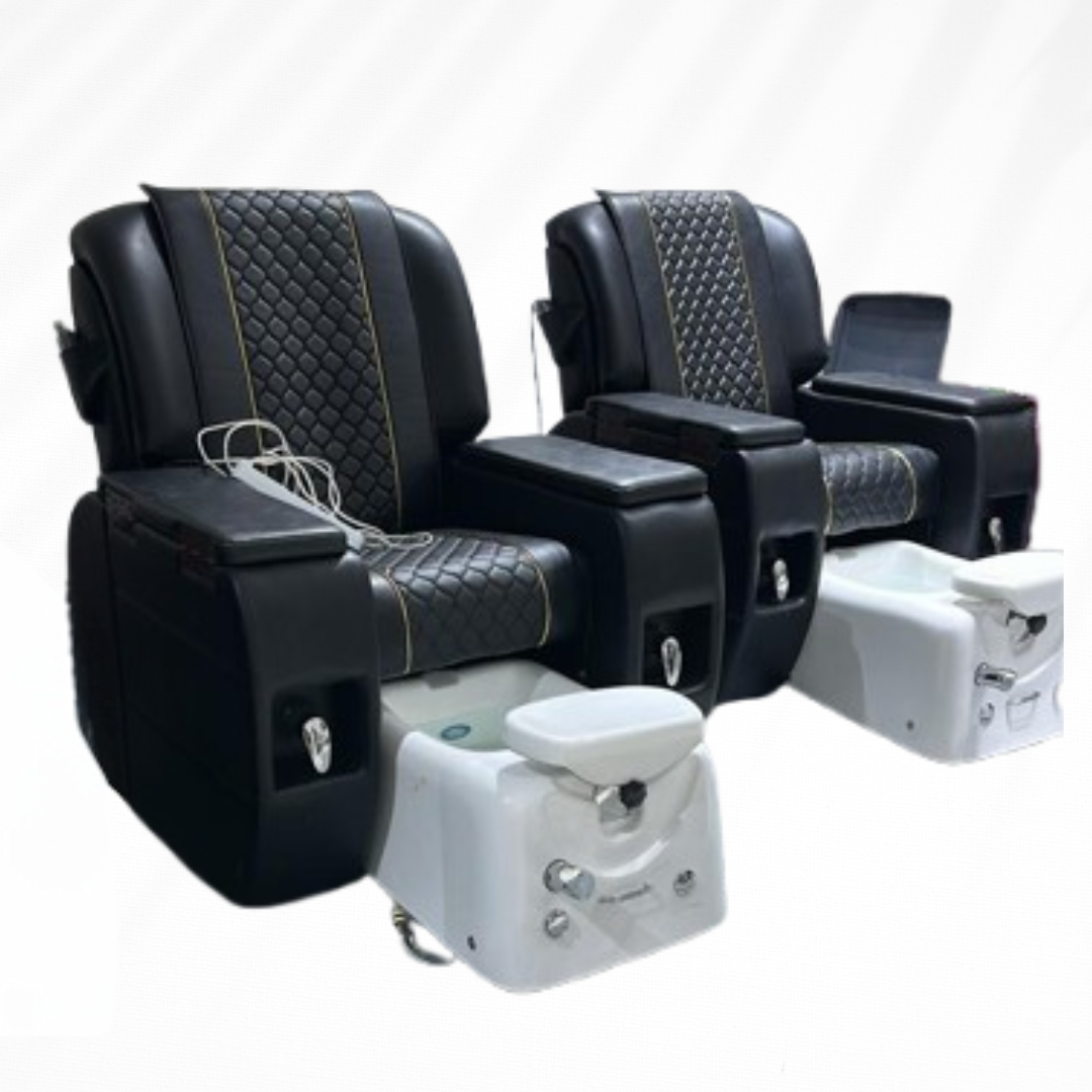 Robost Pedicure Manicure Sofa with Massager and Recliner